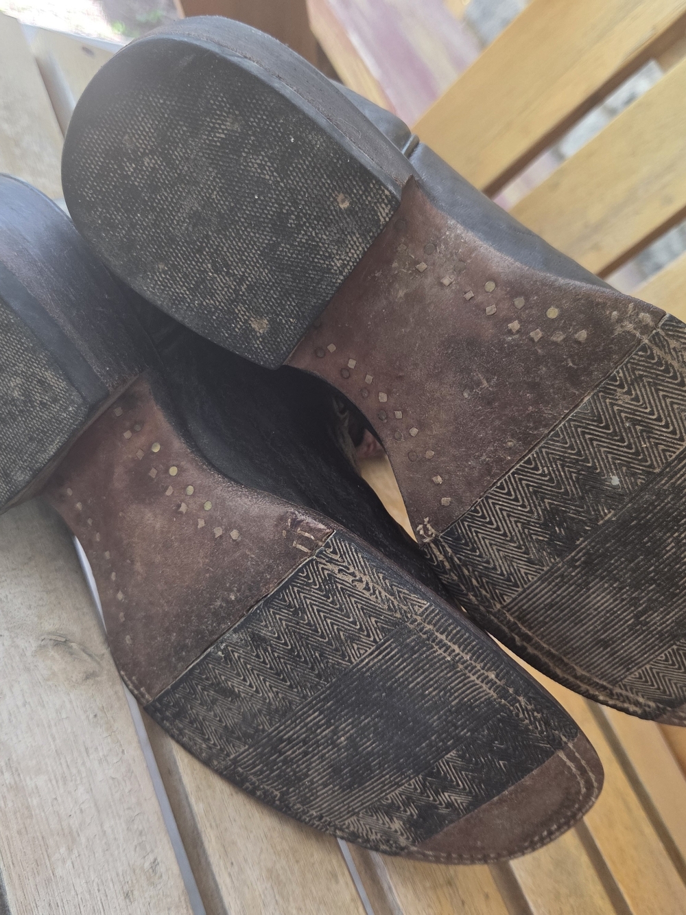 Serna WOMENS BLACK And PURPLE Cowboy Boots - Picture 5 of 8